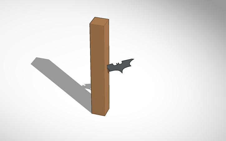 3D design Baterang - Tinkercad