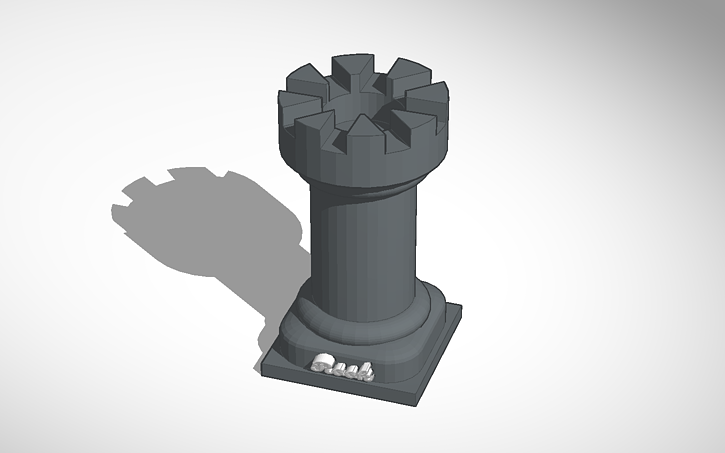 Solidworks Rook Design 3D design Rook | Tinkercad