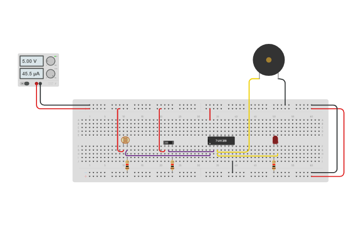 Burglar Alarm Tinkercad