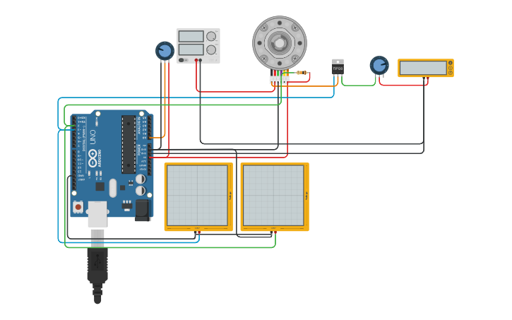 Rotary Encoder Pattern Generator Circuit design Rotary Encoder - Tinkercad