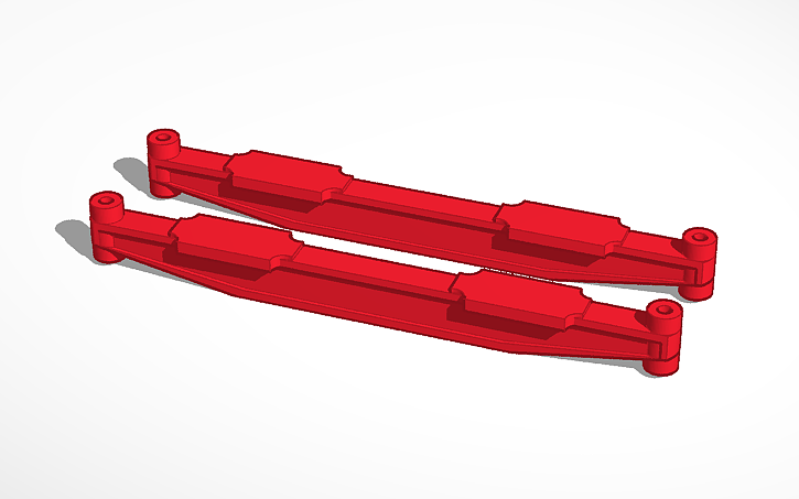 3D design Front axle 1/25 - Tinkercad