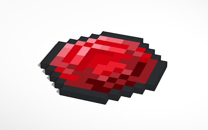 Minecraft Ruby Tinkercad Minecraft Ruby Tinkercad
