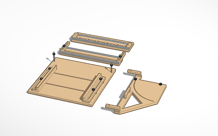 3D design Universal cutting rig | Tinkercad