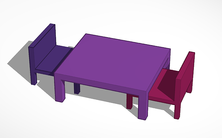3D design Table | Tinkercad