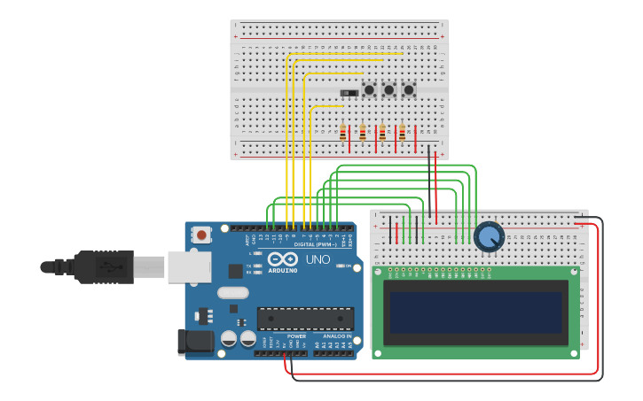 Circuit design Clock - Tinkercad