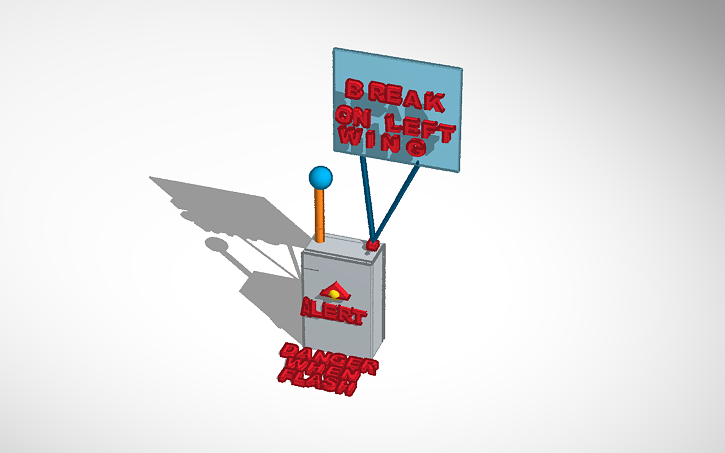 3D design alert box | Tinkercad