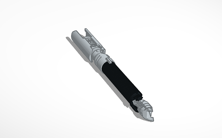 3D Design Jaro Tapal Cal Kestis Broken Lightsaber Tinkercad