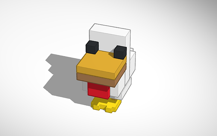 Pollo bebé de Minecraft