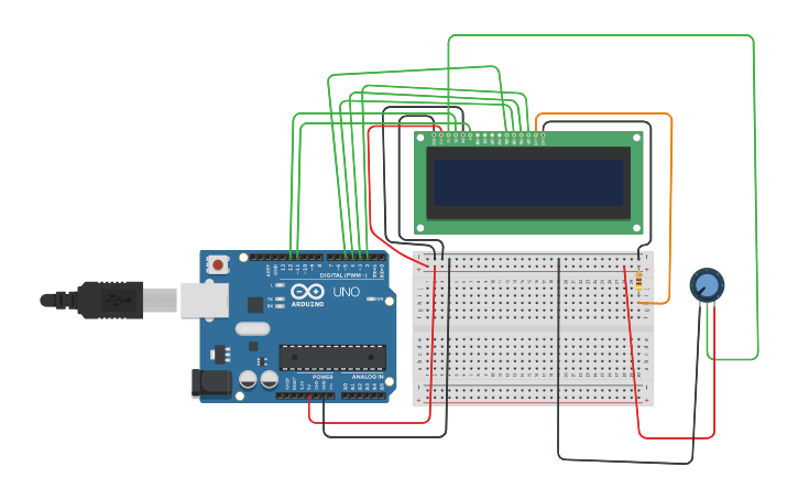 Circuit design CLOCK ARDUINO André LH | Tinkercad