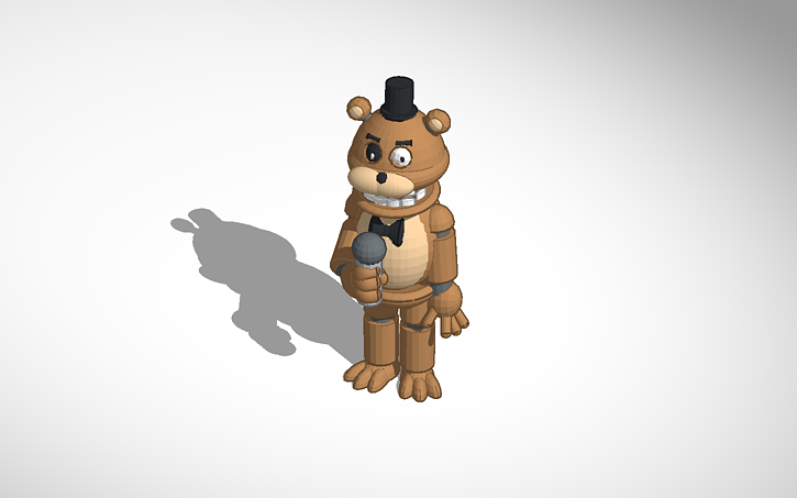 3D design Withered freddy - Tinkercad