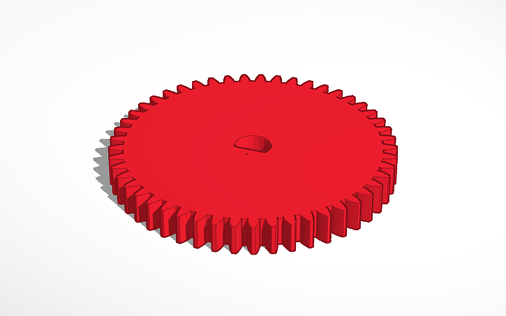 Zahnrad 49 Z stab trim wheel rev 01 | Tinkercad