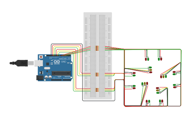 Circuit design Copy of Arduino simulator AND - Tinkercad