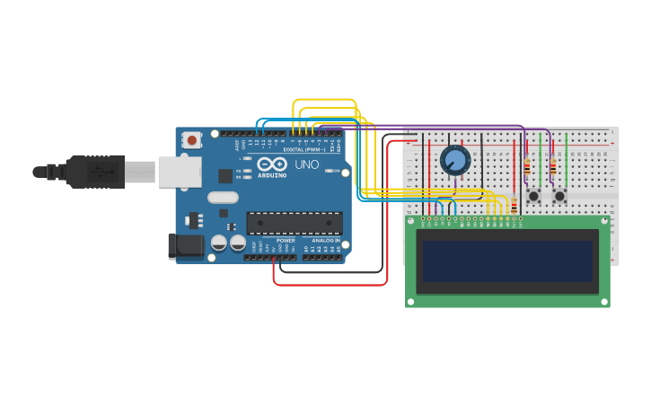 Circuit design pacman - Tinkercad