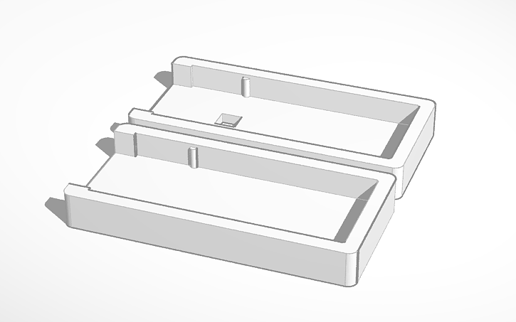 3D design USB Stick Case eMac - Tinkercad