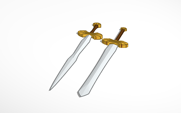 3D design Copy of Laban's Sword | Tinkercad