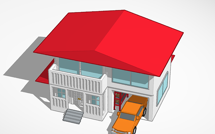 3D design My Perfect House - Tinkercad