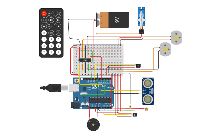 Circuit design FSE 100 Fusion Forge - Tinkercad