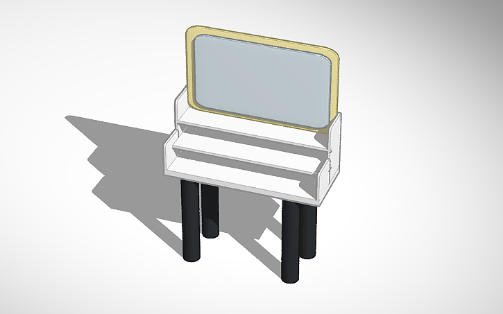 3D design Ikea Vanity | Tinkercad