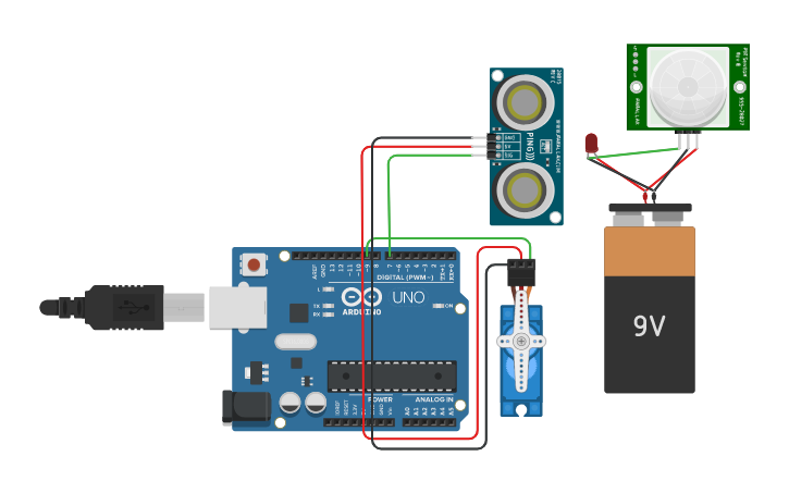 Circuit design IOT | Tinkercad