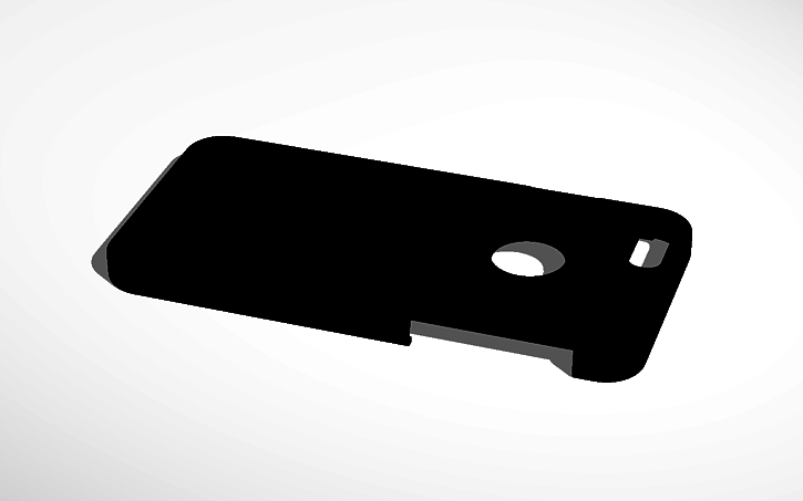 3D Design Iphone Case Tinkercad