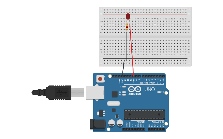 Circuit design Ejercicio 2- Ismael - Tinkercad