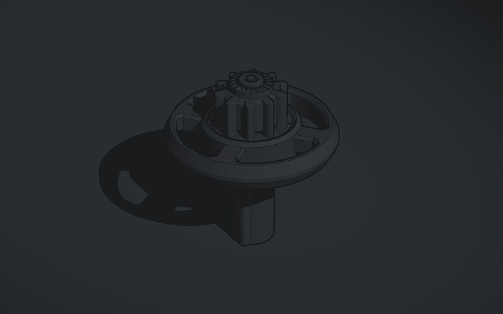 Wave Bit Design 3D design v4 wave bit - Tinkercad