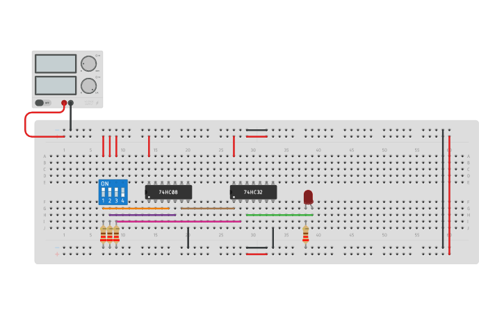 Circuit design 3a - Tinkercad