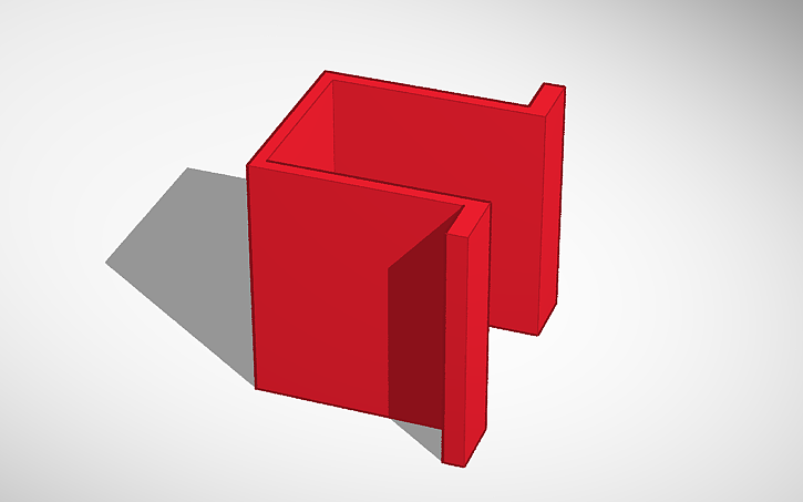 3D design cover - Tinkercad