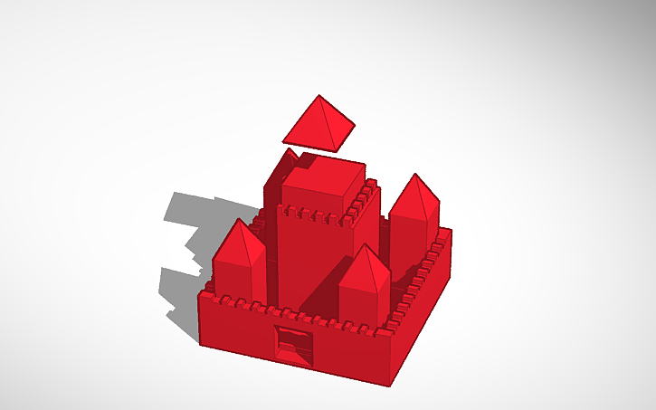 3D design hailey rivas - castle | Tinkercad