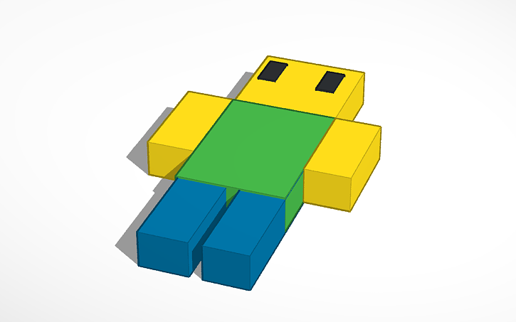 Roblox Noob Tinkercad - roblox noob tinkercad