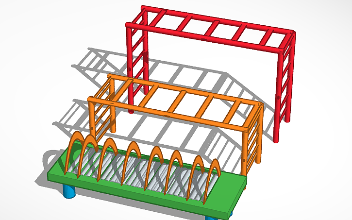 3D design bernal 2 inclusive playground | Tinkercad