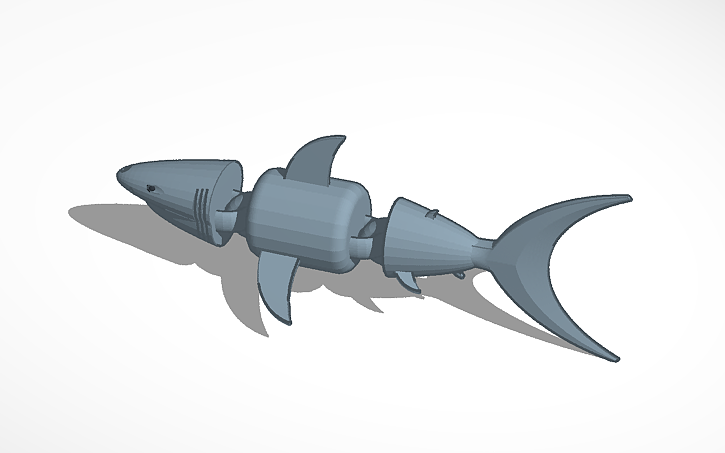 3D design shark | Tinkercad