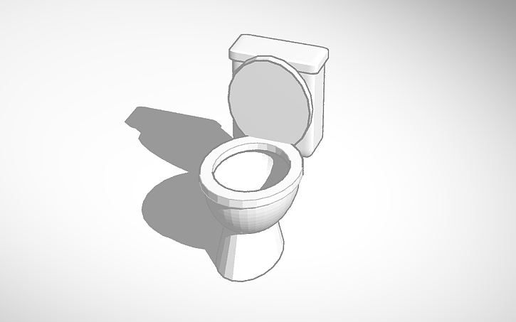 Toilet Tinkercad: Hướng dẫn chi tiết thiết kế 3D mô hình nhà vệ sinh
