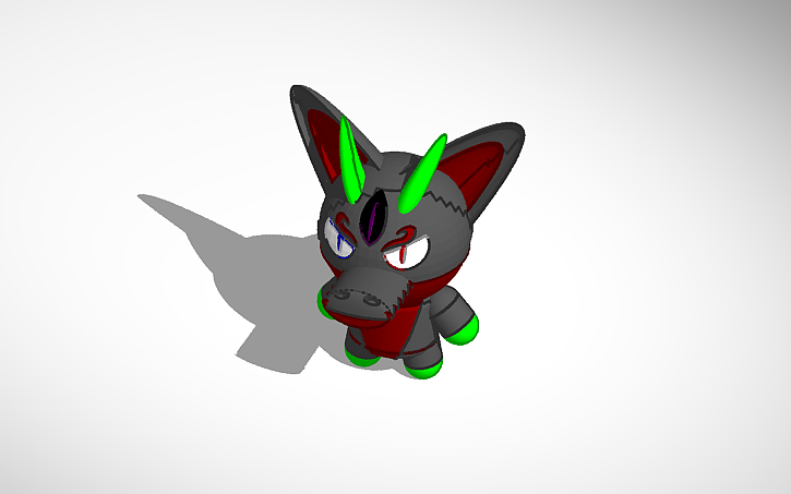 3D design chibi raze | Tinkercad