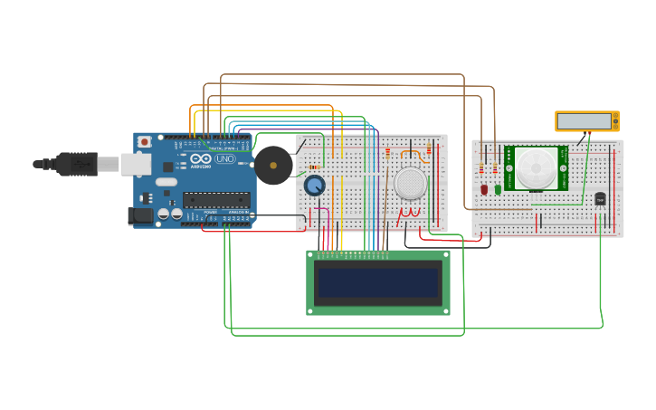 Circuit design progetto tinkercad arduino - Tinkercad