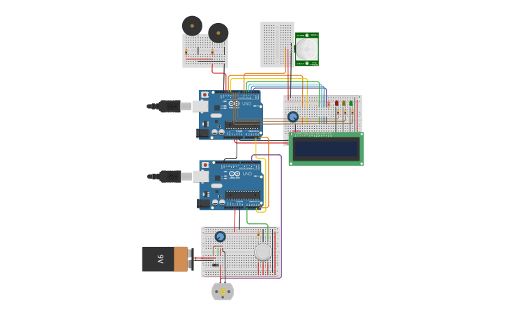 Circuit design final gas sensor - Tinkercad