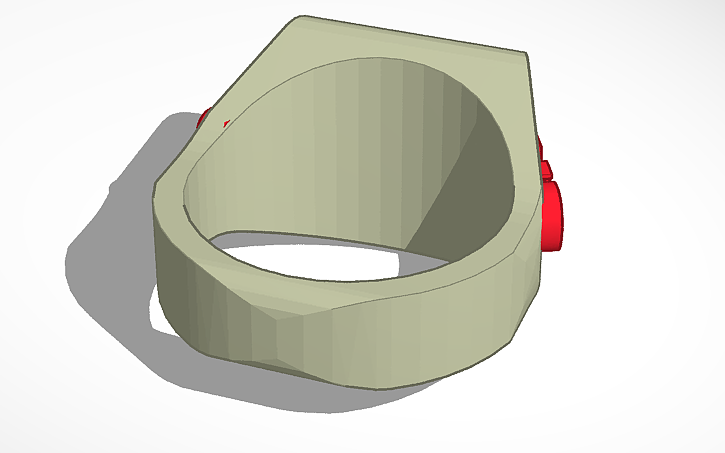 3D design Championship ring | Tinkercad