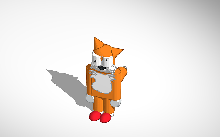 3D design tails - Tinkercad