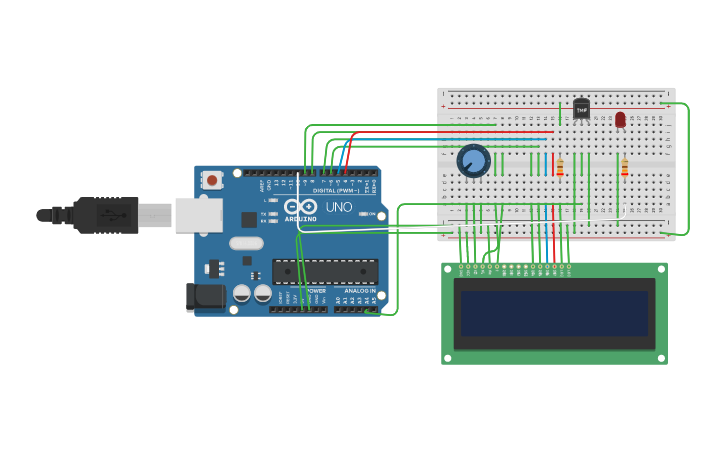 Circuit design Arduino formation - Tinkercad