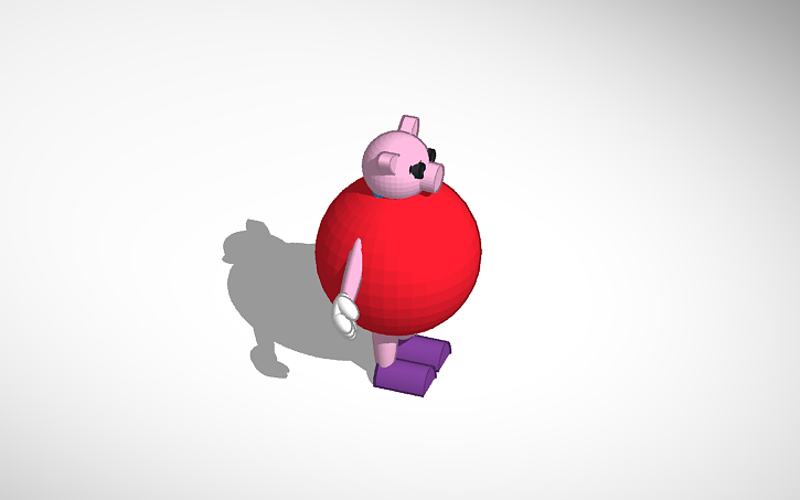 3D design swinia - Tinkercad