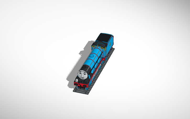 Real Gordon The Big Blue Engine Tinkercad