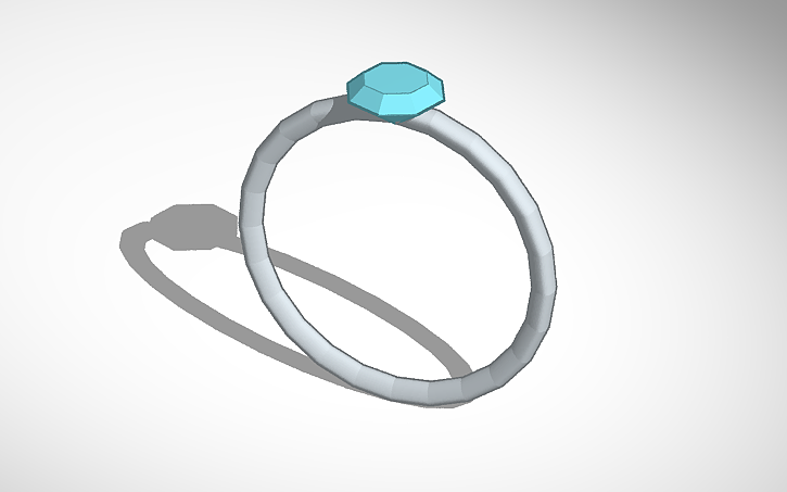 3D design Ring - Tinkercad