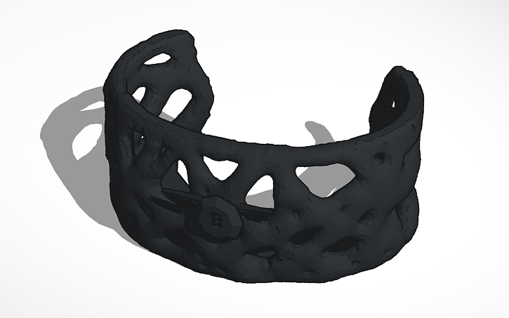 3D design bangle - Tinkercad