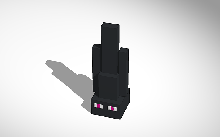 3D design enderman | Tinkercad