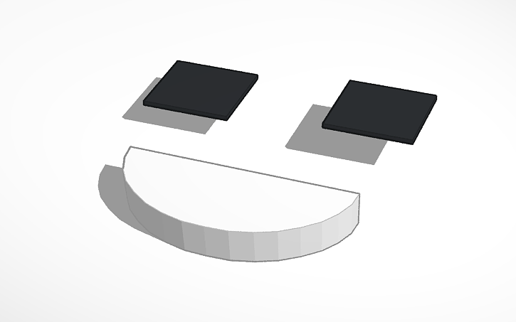 3D design Smiley face! - Tinkercad