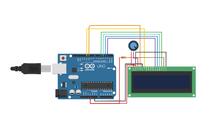 Circuit design projeto jogos - Tinkercad