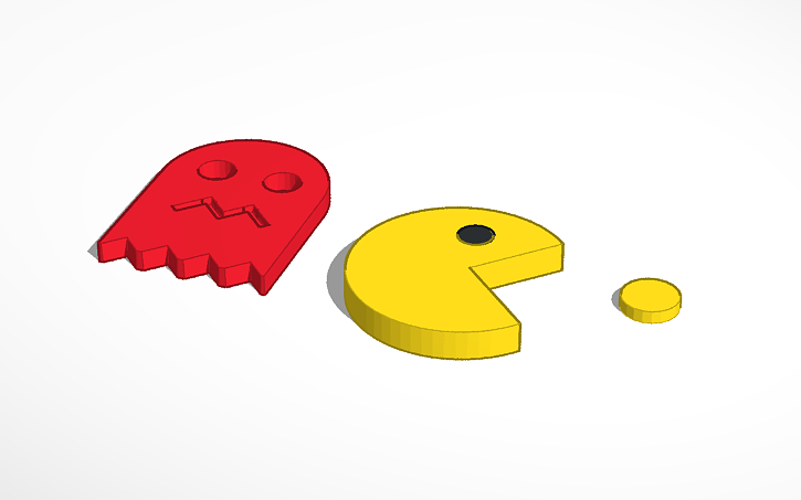 3D design Pac-Man | Tinkercad
