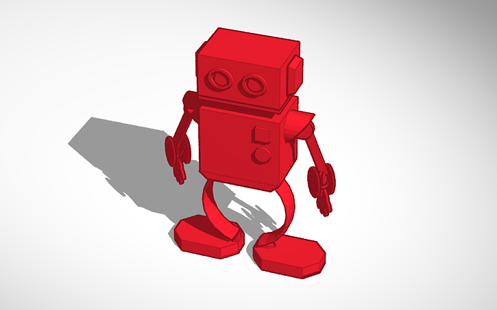 3d Design Robot Tinkercad 8290