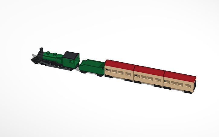 3D design gr-20-5k0-passr. train - Tinkercad