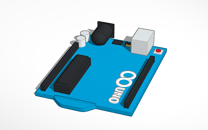 3D design Arduino Board - Tinkercad